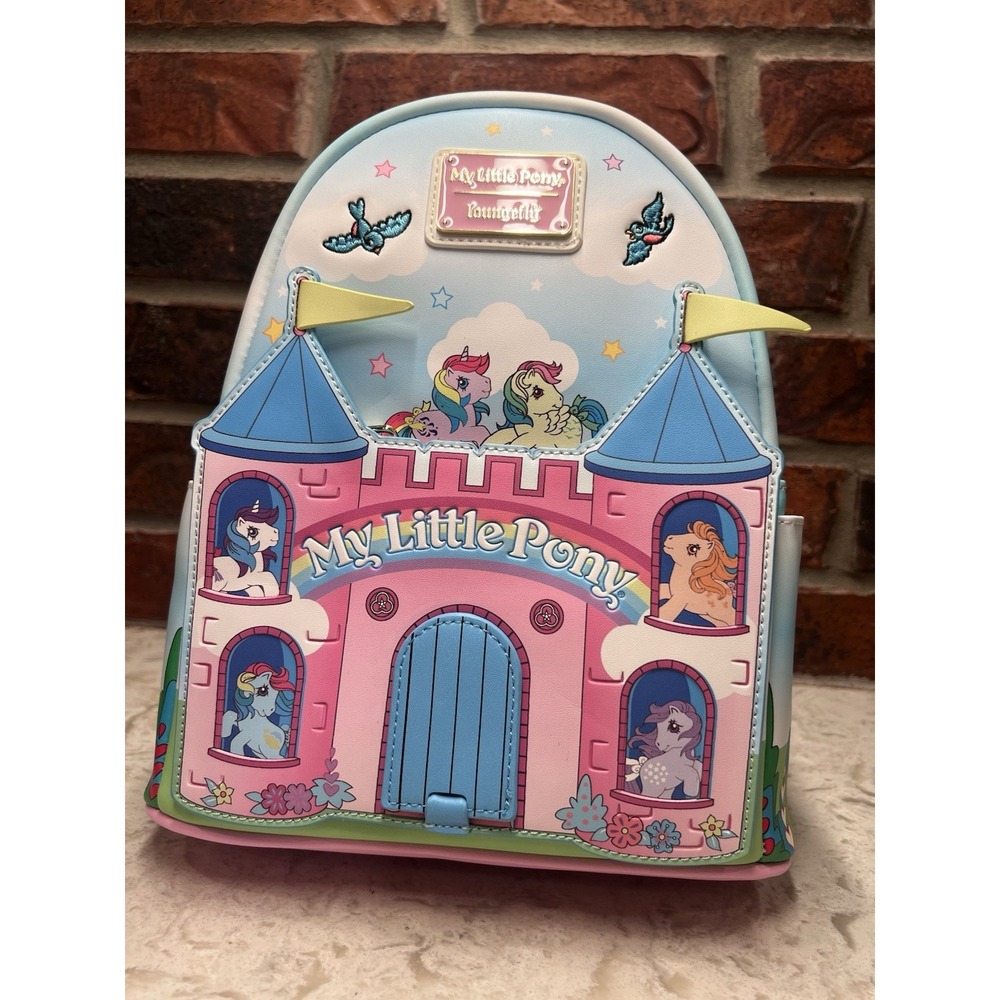 Loungefly Hasbro My Little Pony Castle Mini Backpack 2022 New with Tags